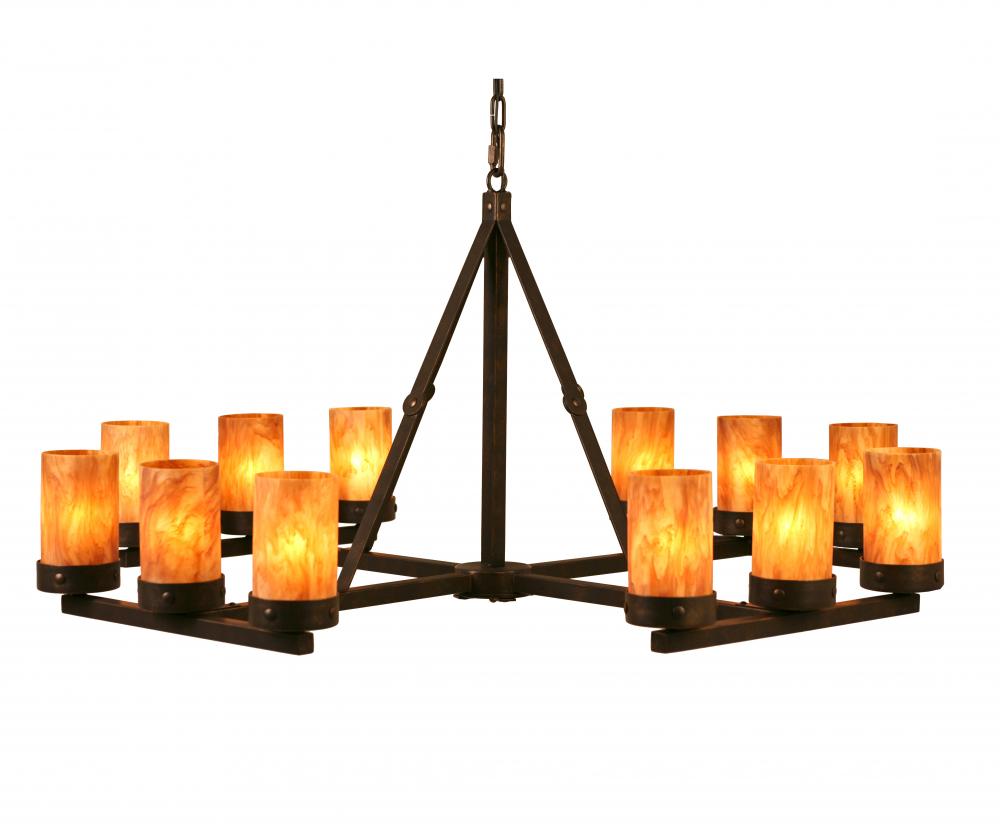 48" Wide Parker 12 Light Chandelier