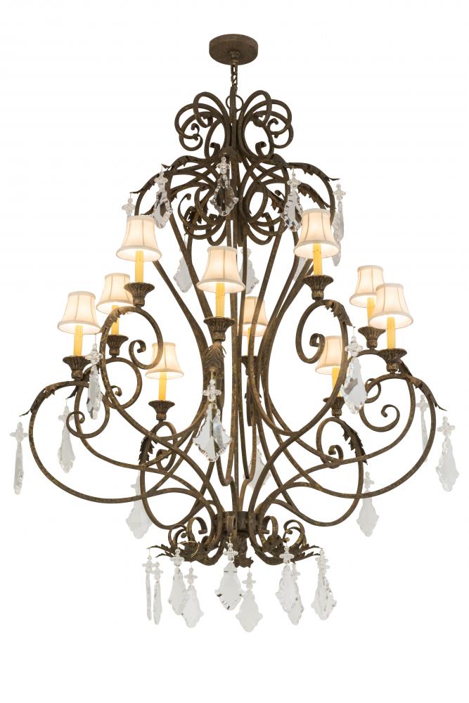 48"W Josephine 10 LT Chandelier