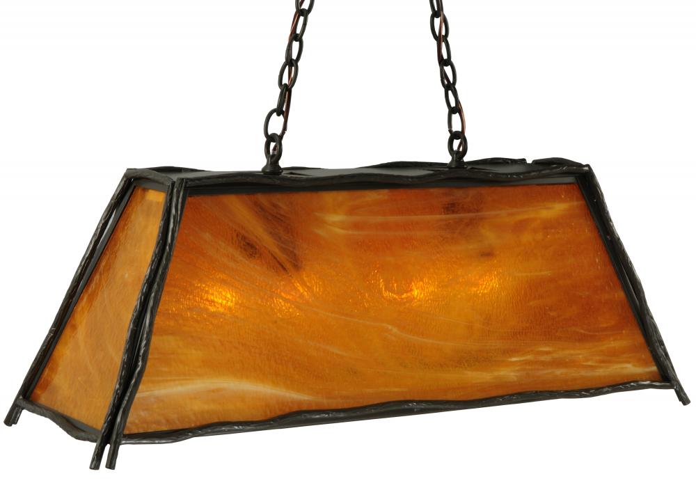 36.75"L Sticks Oblong Pendant