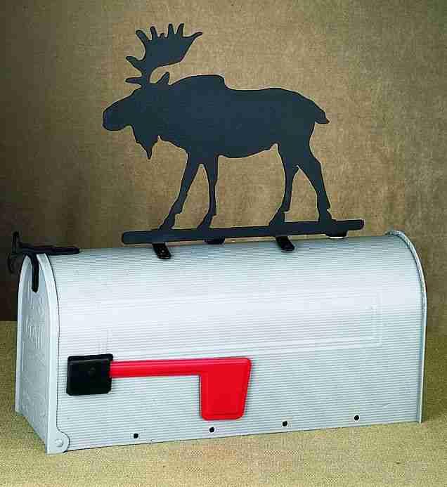 Moose Mail Box Decoration