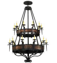 Meyda Green 110205 - 48"W Costello 20 LT Two Tier Chandelier