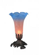 Meyda Green 11311 - 8" High Pink/Blue Accent Lamp