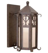 Meyda Green 120187 - 9"W Caprice Lantern Wall Sconce