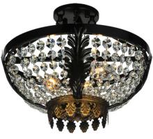 Meyda Green 130636 - 16" Wide Chrisanne Crystal Flushmount