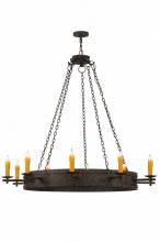 Meyda Green 145020 - 60"W Parnella 10 LT Chandelier