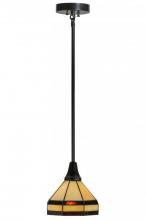 Meyda Green 145363 - 8" Wide Topridge Mini Pendant