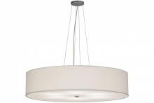 Meyda Green 151078 - 36"W Cilindro White Textrene Pendant