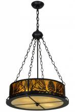 Meyda Green 153800 - 22"W Mountain Pine Inverted Pendant