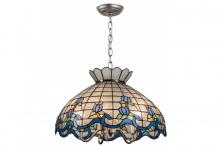 Meyda Green 165806 - 20"W Roseborder Pendant