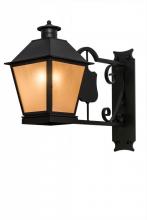 Meyda Green 173096 - 12"W Stafford Lantern Wall Sconce