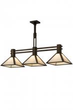 Meyda Green 181182 - 45" Long Soffe 3 Light Island Pendant