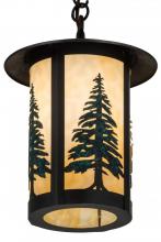 Meyda Green 183605 - 10"W Fulton Tall Pines Pendant