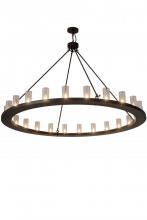 Meyda Green 184951 - 72"W Loxley 24 LT Chandelier