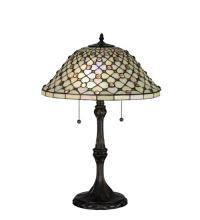 Meyda Green 18728 - 25"H Diamond & Jewel Table Lamp