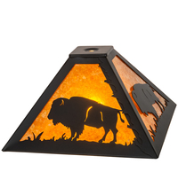 Meyda Green 212120 - 12" Square Buffalo Shade