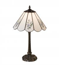 Meyda Green 218823 - 21" High Roses Table Lamp