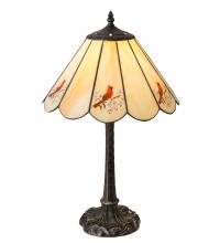 Meyda Green 218825 - 21" High Cardinal Table Lamp