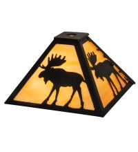 Meyda Green 219627 - 12" Square Moose Shade