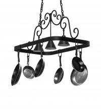 Meyda Green 247727 - 46" Long Elana 3 Light Pot Rack