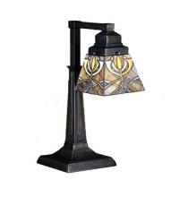 Meyda Green 27636 - 20"H Glasgow Bungalow Desk Lamp