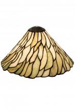 Meyda Green 74023 - 12" Wide Willow Jadestone Shade