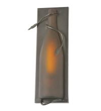 Meyda Green 99009 - 4"W Tuscan Vineyard Wine Bottle Wall Sconce