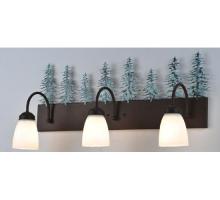 Meyda Green 99783 - 28" Wide Tall Pines 3 Light Vanity Light