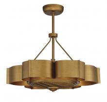 Savoy House 39-FD-125-54 - Stockholm 6-Light Fan D'Lier in Gold Patina