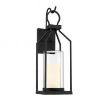 Savoy House 5-1986-BK - Hamilton 1-Light Outdoor Wall Lantern in Matte Black