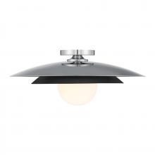 Savoy House 6-5564-1-11 - Sherrer 1-Light Ceiling Light in Chrome