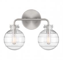 Savoy House 8-4300-2-SN - Mason 2-Light Bathroom Vanity Light in Satin Nickel