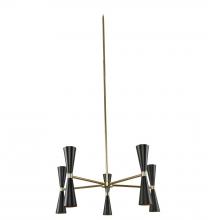 Kalco 310470BVB - Milo 5 Arm Chandelier