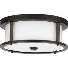 Progress P350144-020 - Mast Collection Two-Light 13" Flush Mount