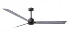 Matthews Fan Company AK-TB-BW-72 - Alessandra 3-blade transitional ceiling fan in textured bronze finish with Barn Wood blades. Optim