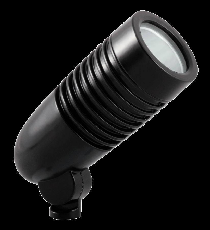 LANDSCAPE 369 LUMENS LFLOOD 4W WARM LED 12V AC LANDSCAPE FLOOD BLACK