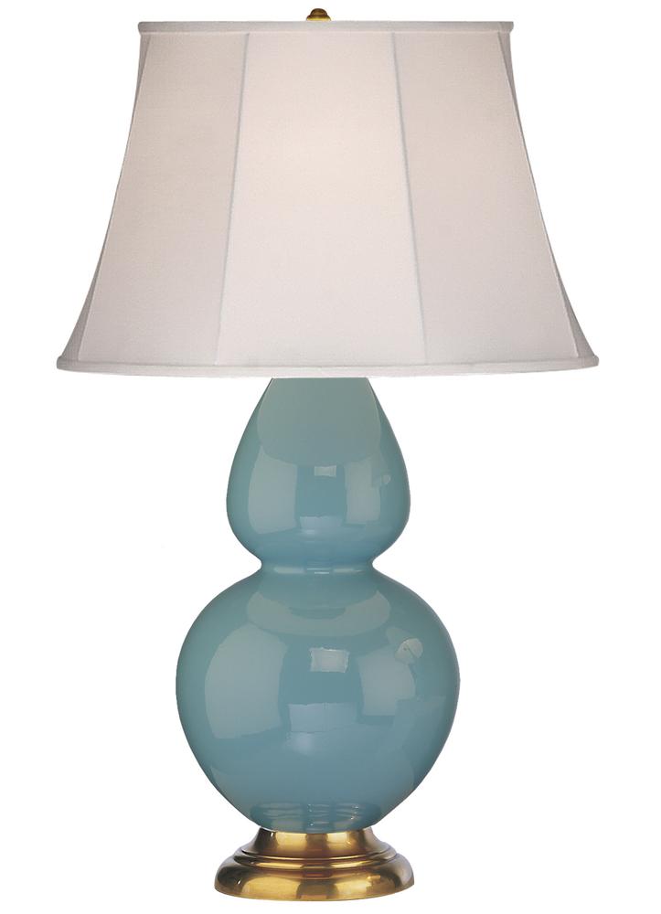 Egg Blue Double Gourd Table Lamp