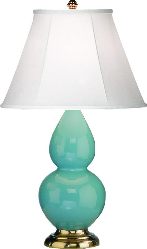 Egg Blue Small Double Gourd Accent Lamp