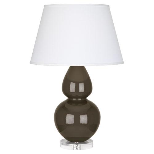 Brown Tea Double Gourd Table Lamp