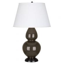 Robert Abbey TE21X - Brown Tea Double Gourd Table Lamp