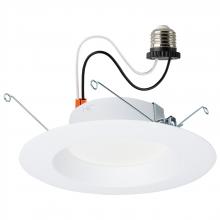 Satco Products Inc. S11646 - 12.5 Watt LED High Lumen Downlight Retrofit; 5-6 Inch; 27K/30K/35K/40K/50K CCT Selectable; 120