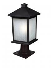 Z-Lite 507PHB-533PM-BK - 1 Light Outdoor Pier Mounted Fixture