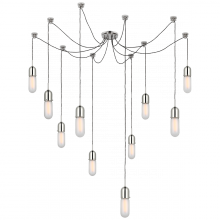 Visual Comfort & Co. Signature Collection TOB 5645PN-FG-10 - Junio 10-Light Chandelier