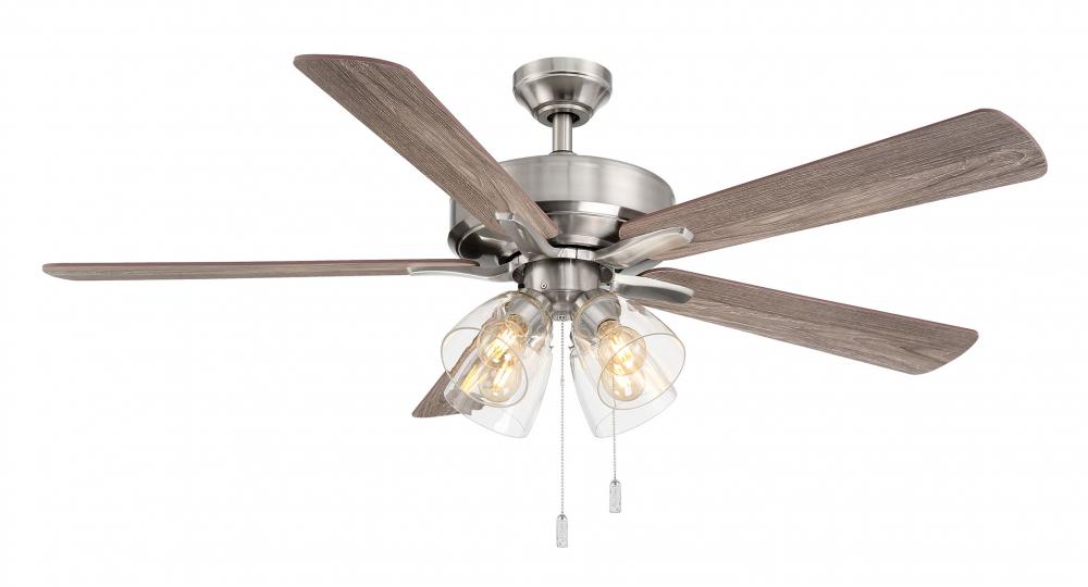 Pecos 52 Inch Pull Chain Ceiling Fan