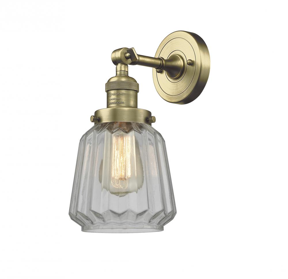 Chatham - 1 Light - 7 inch - Antique Brass - Sconce