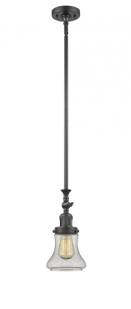 Bellmont - 1 Light - 6 inch - Oil Rubbed Bronze - Stem Hung - Mini Pendant