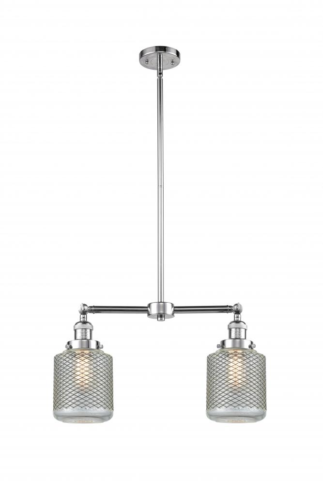 Stanton - 2 Light - 23 inch - Polished Chrome - Stem Hung - Island Light