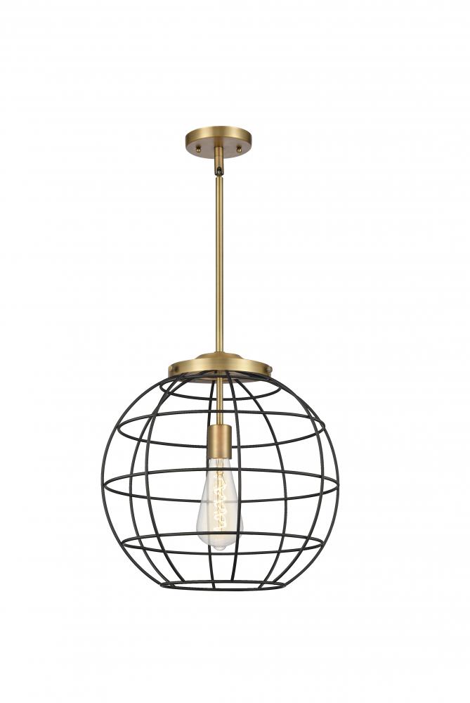 Lake Placid - 1 Light - 16 inch - Brushed Brass - Pendant