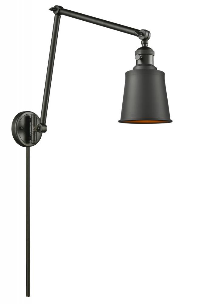 Addison - 1 Light - 8 inch - Oil Rubbed Bronze - Swing Arm