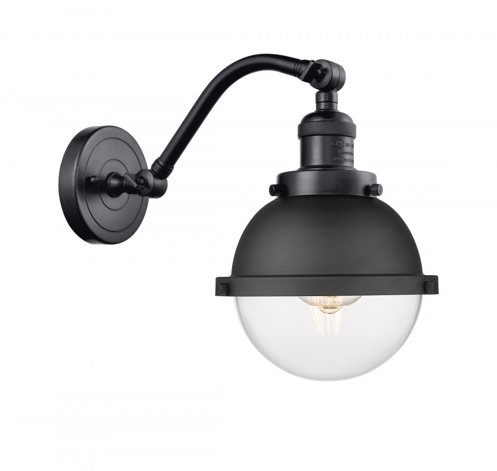 Hampden - 1 Light - 7 inch - Matte Black - Sconce