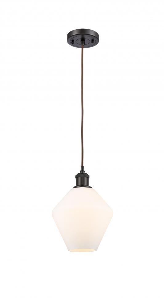 Cindyrella - 1 Light - 8 inch - Oil Rubbed Bronze - Cord hung - Mini Pendant